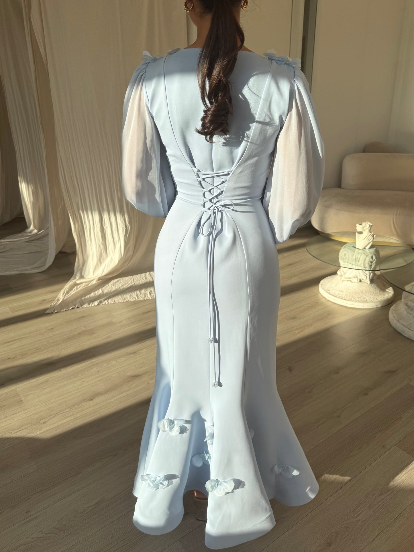 The Anna dress babyblue