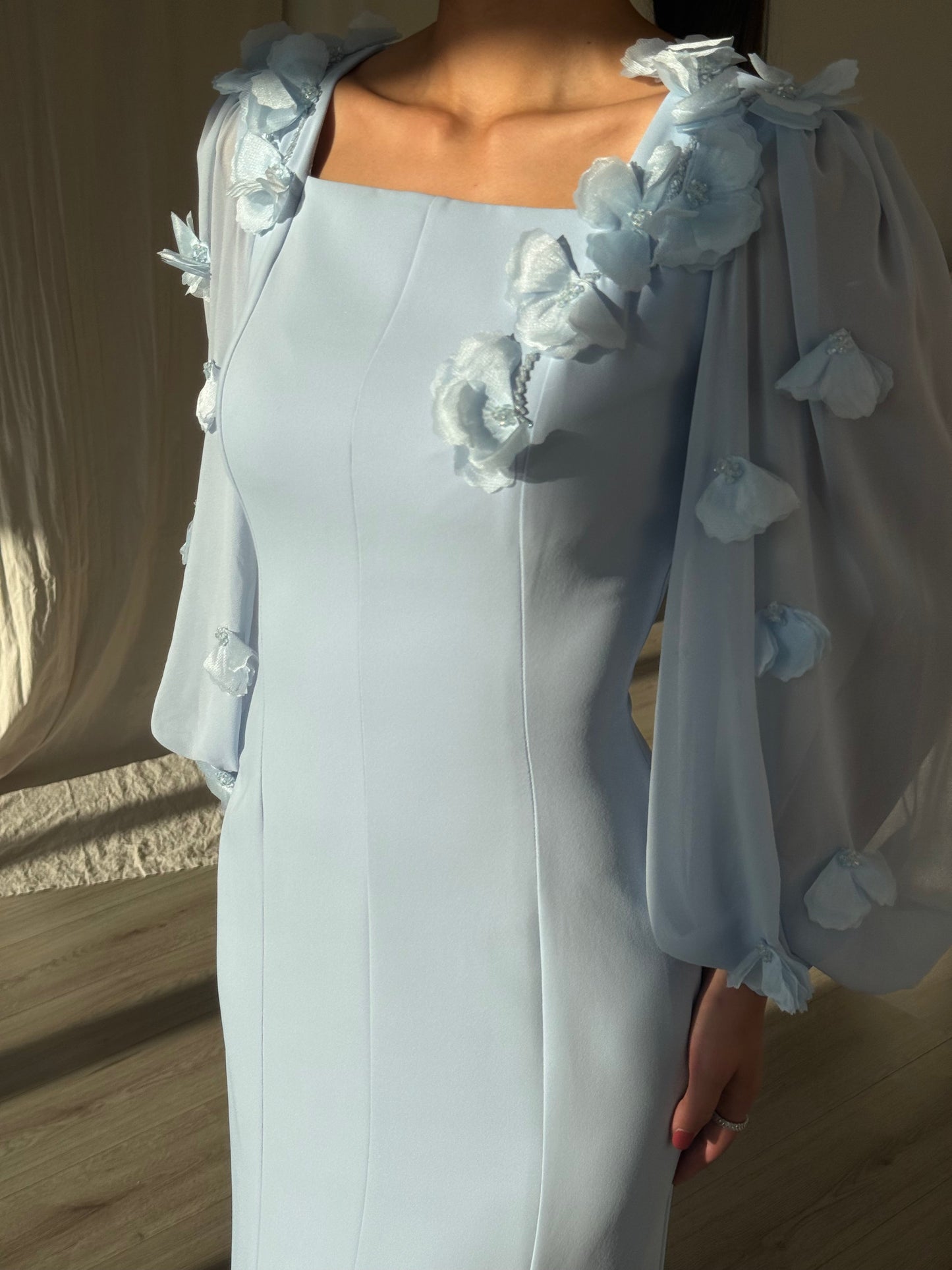 The Anna dress babyblue