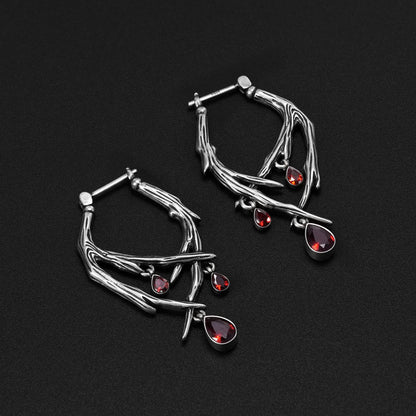 BLOOD THORN EARRINGS