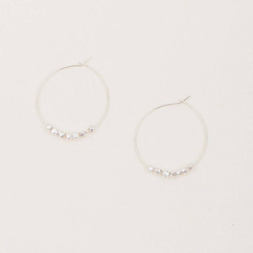 Faceted Metal Hoops
