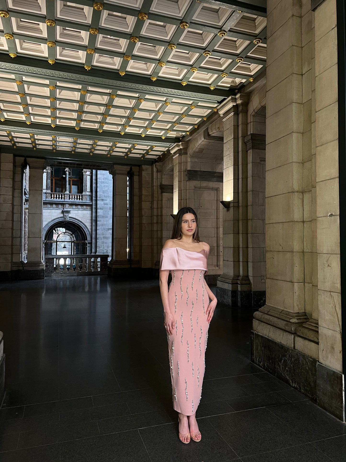 The Mersa dress soft pink