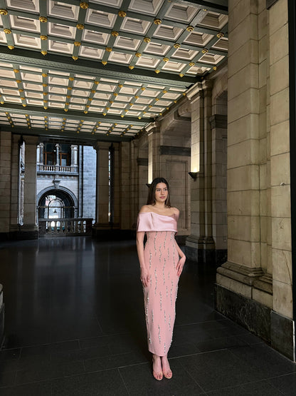 The Mersa dress soft pink