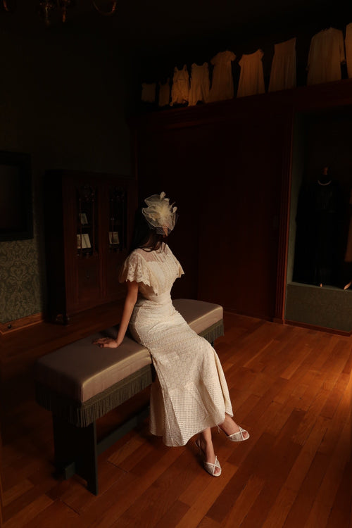 The Rosalina dress ivory