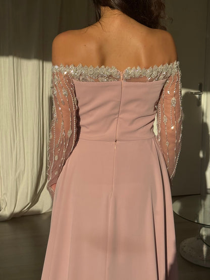 The Sevilla dress soft pink