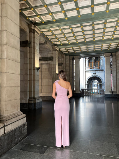 The Rozerin dress pink