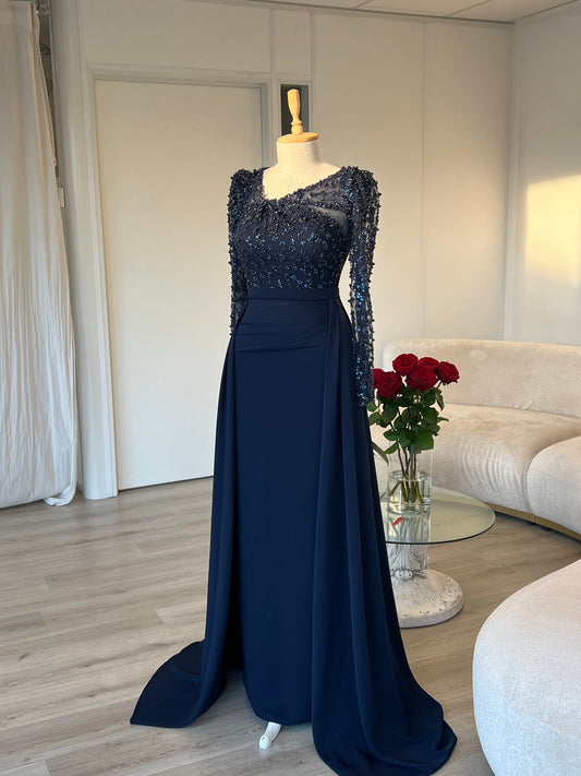 The Zara dress navy blue