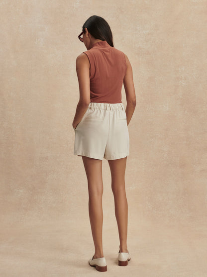 Tansy Woven Short 3|Ivory