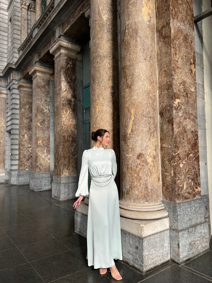 The Emilia dress light mint