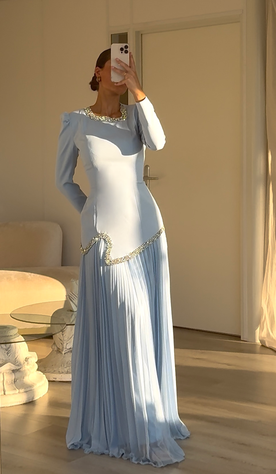 The Elyanna suit baby blue
