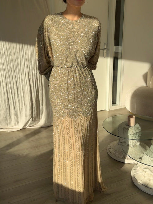 The Ceylan dress beige