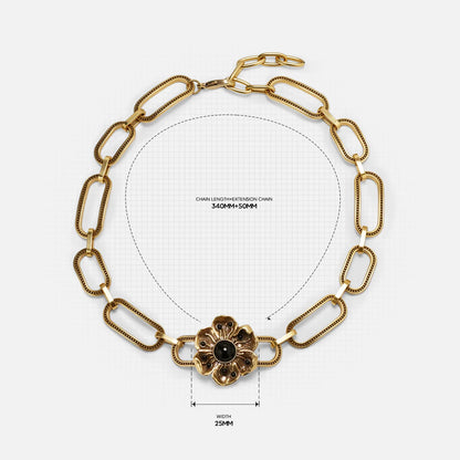 BOUND BLOOM CHOKER