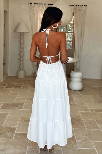 Amalie Maxi Dress - White