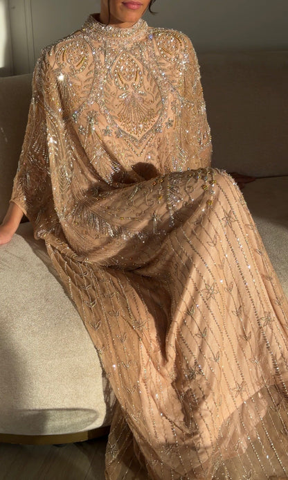 The Denala dress salmon