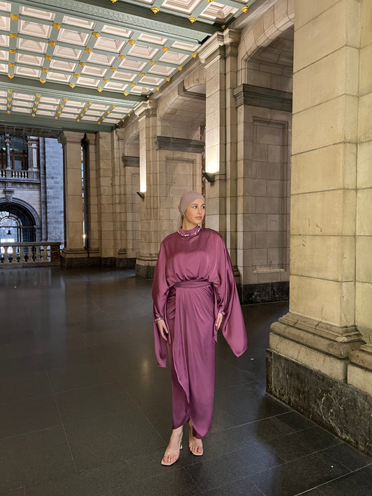 The Doa dress purple