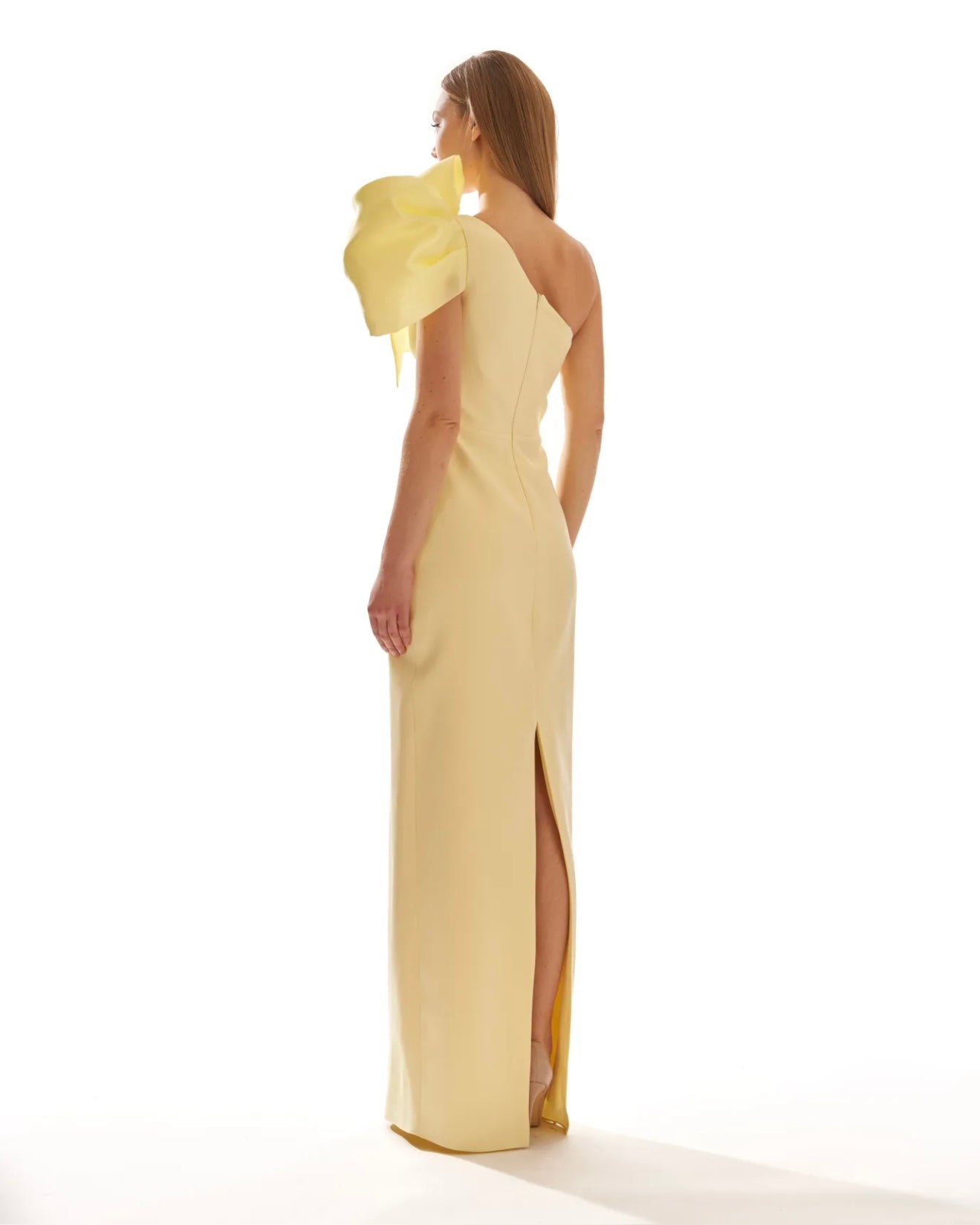 The Celine dress yellow
