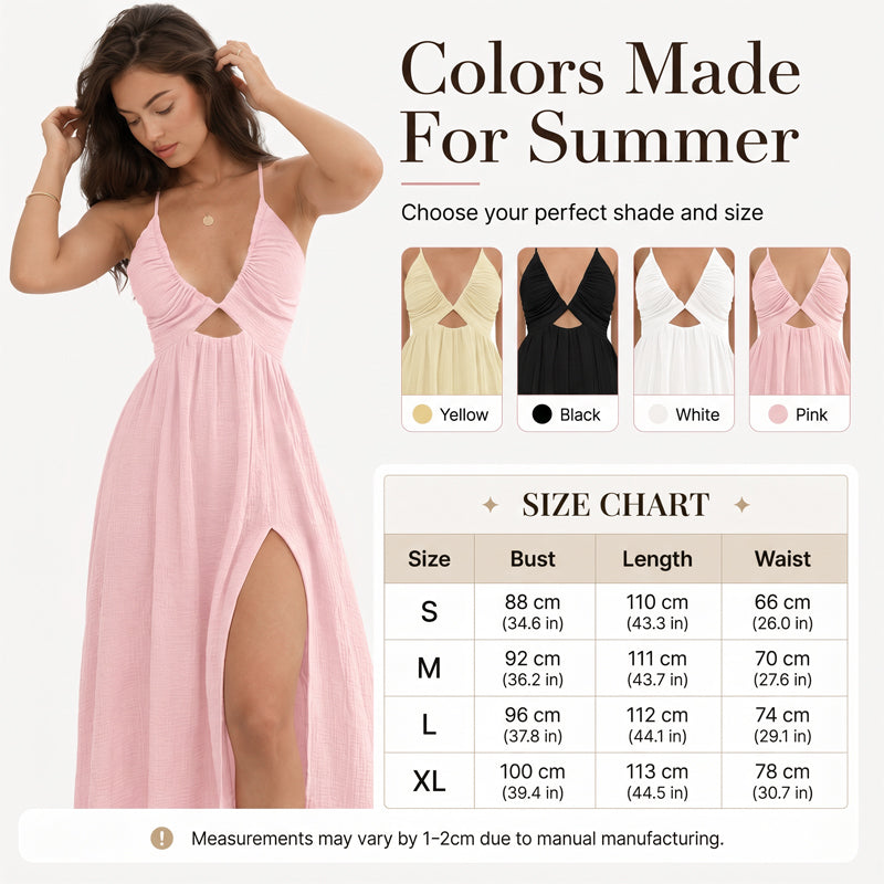 💥Women's Summer Sexy V-Neck Maxi Dress