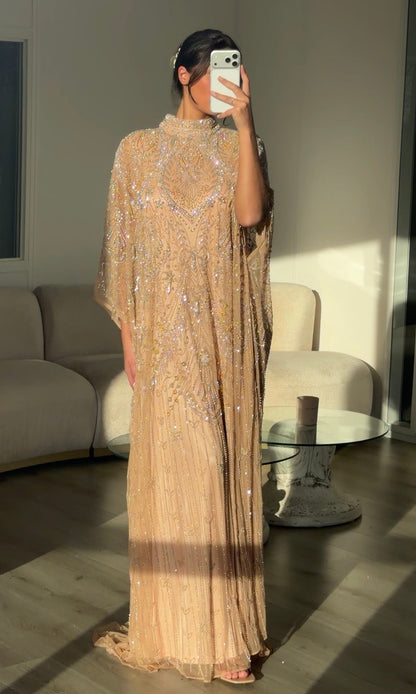 The Denala dress salmon
