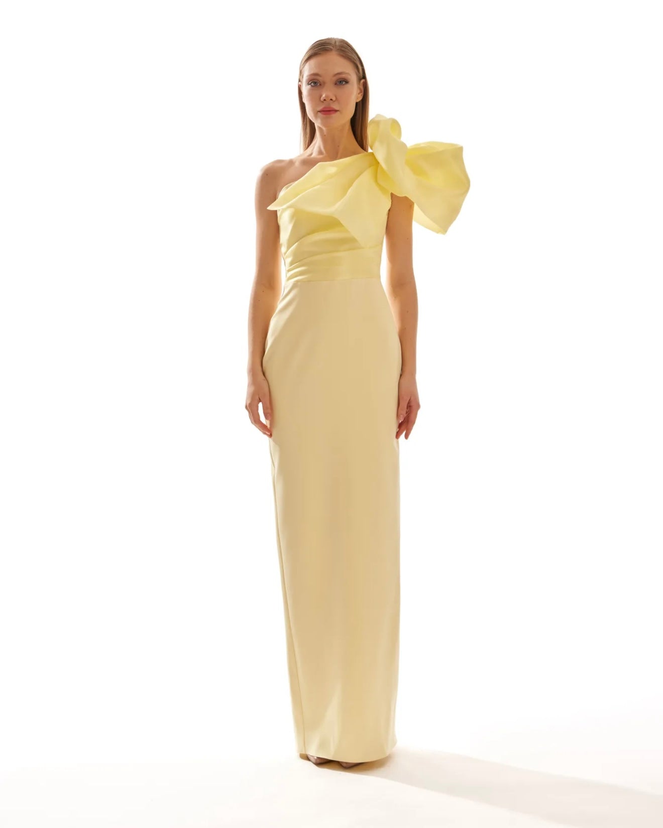 The Celine dress yellow