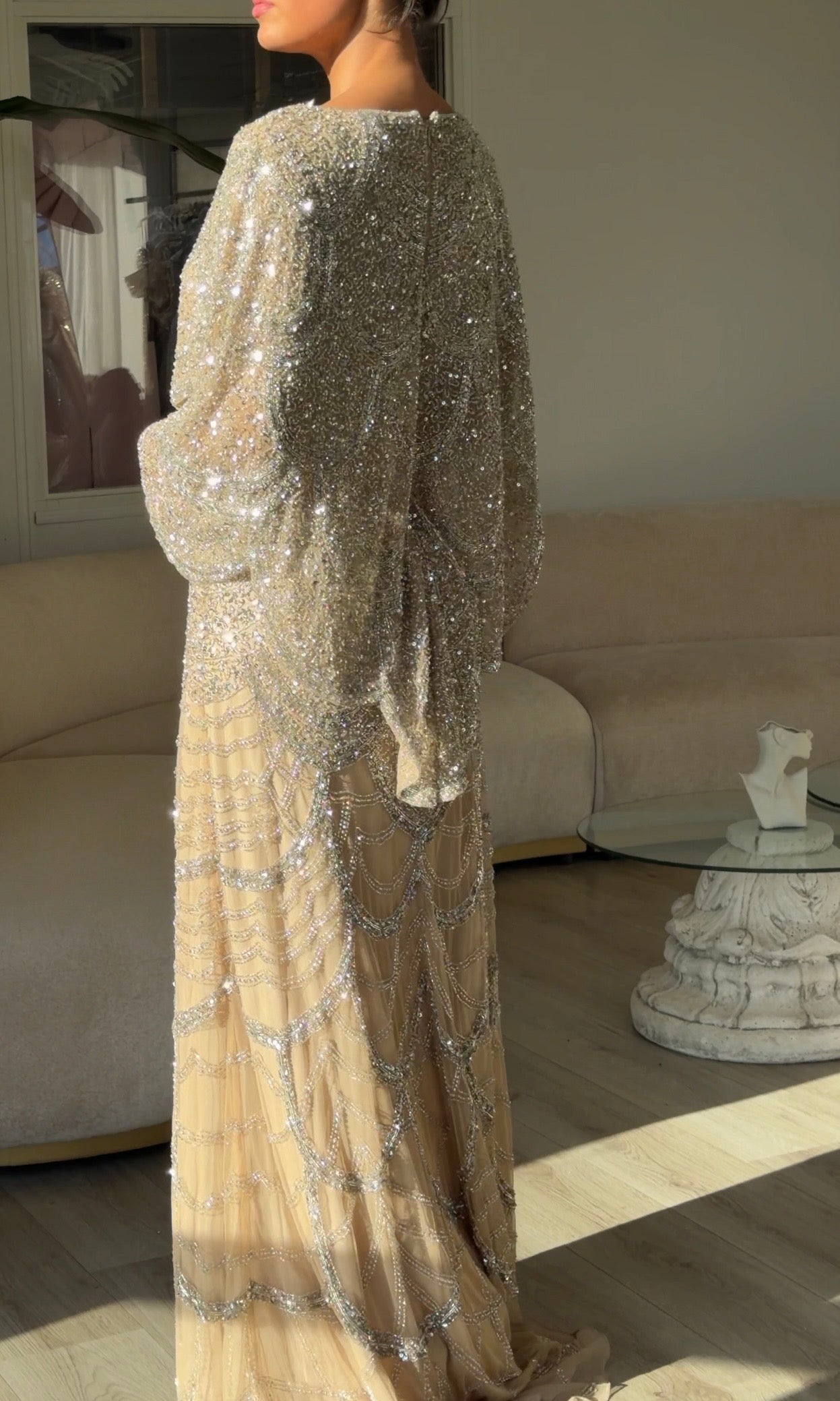 The Lusen dress beige