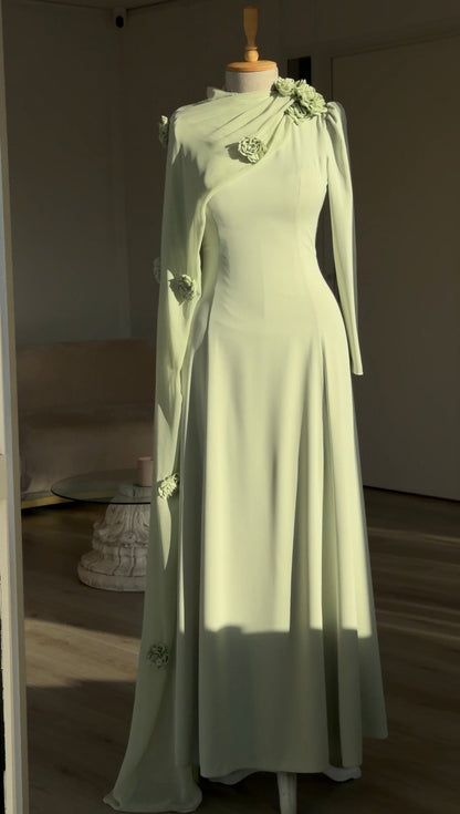 The Iris dress mint