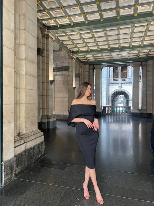 The Marielle dress black
