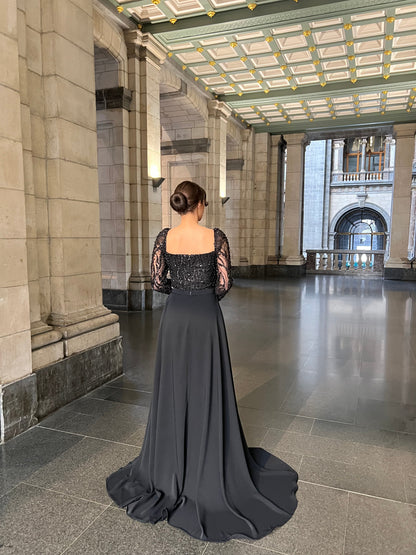 The Ayde dress black