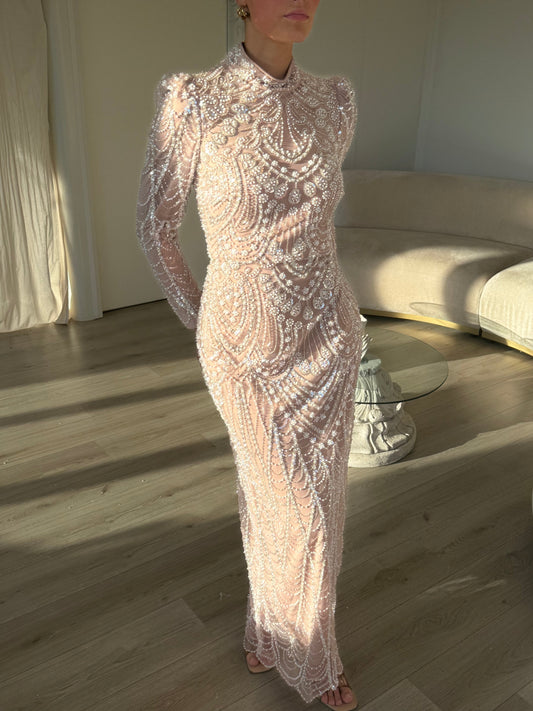 The Berla dress pink