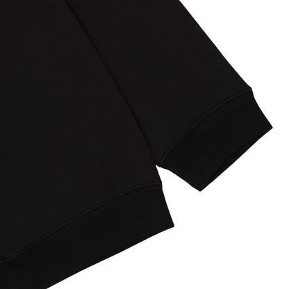 350 GSM 'Black' Zip-Up Hoodie