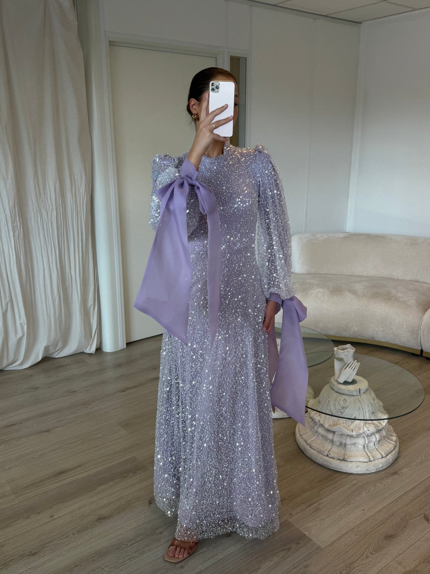 The Denira dress lilac
