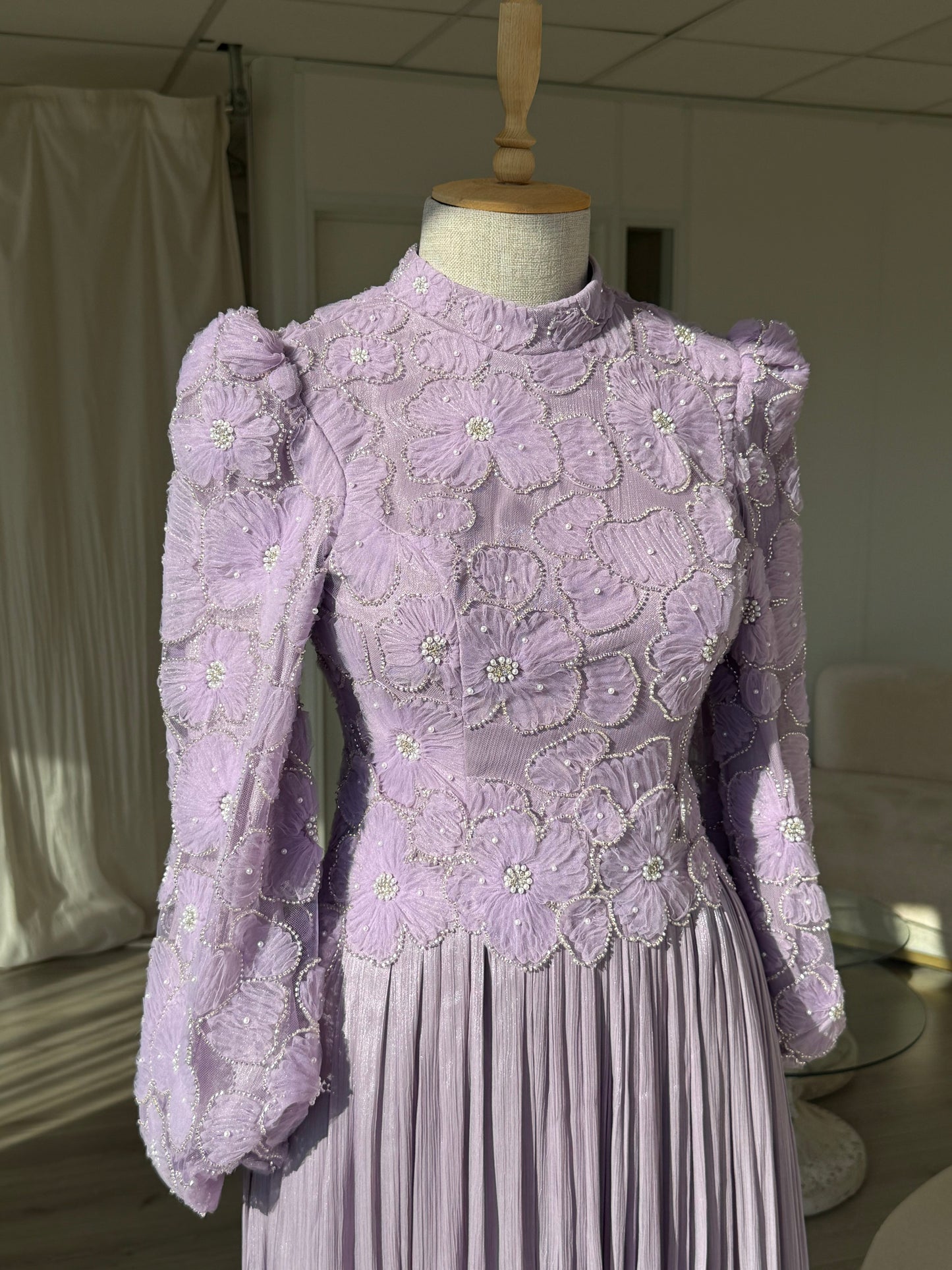 The Larina dress lilac