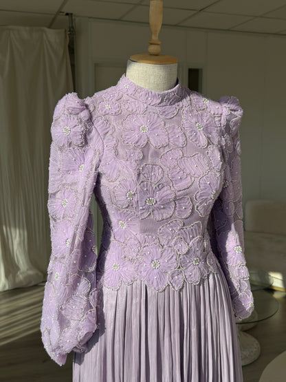 The Larina dress lilac