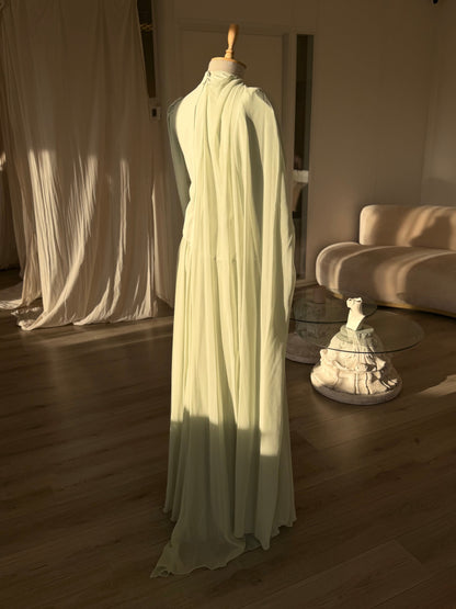 The Camellia dress mint
