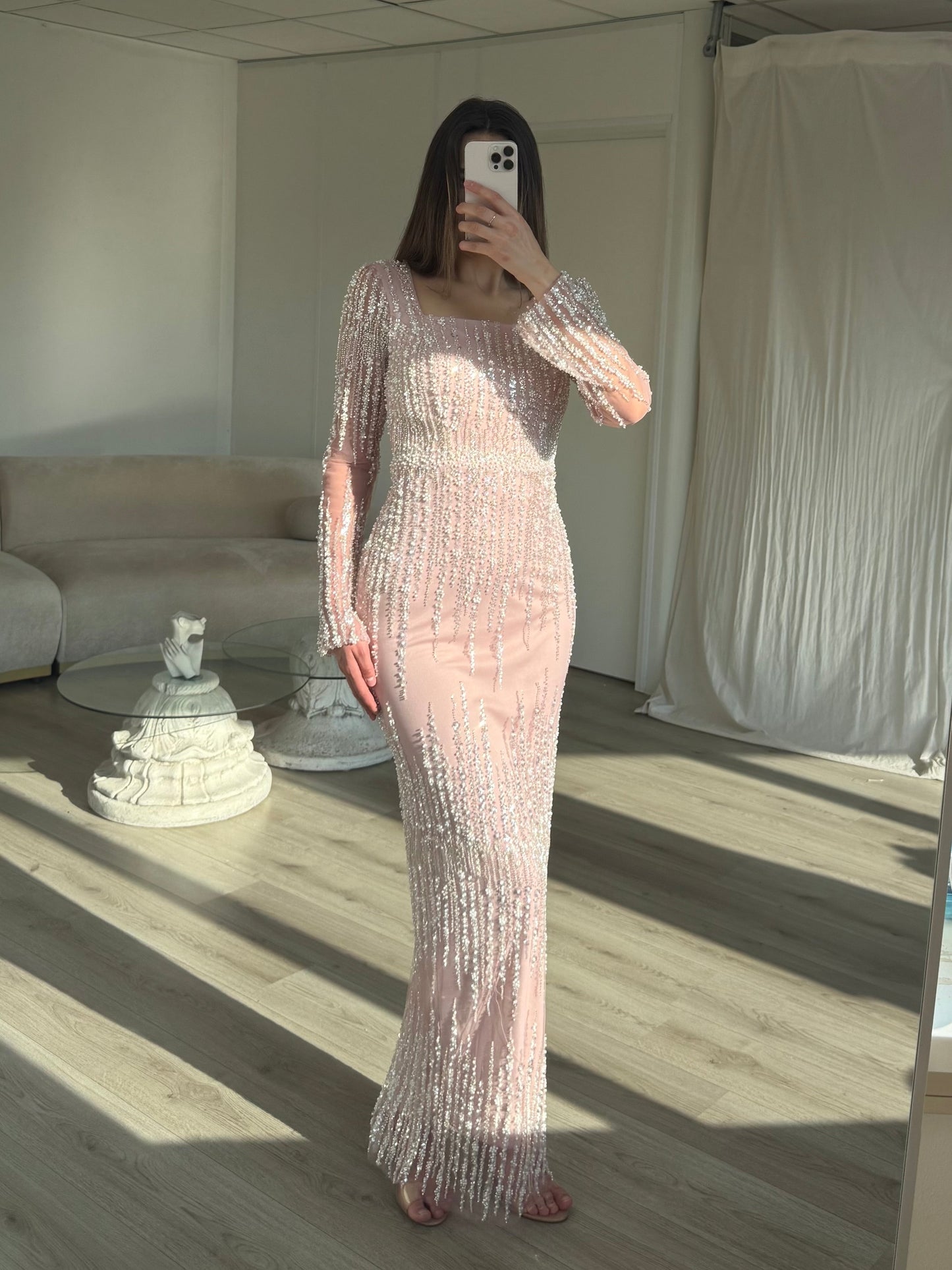 The Mirsu dress soft pink