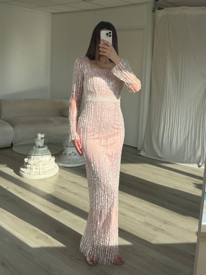 The Mirsu dress soft pink