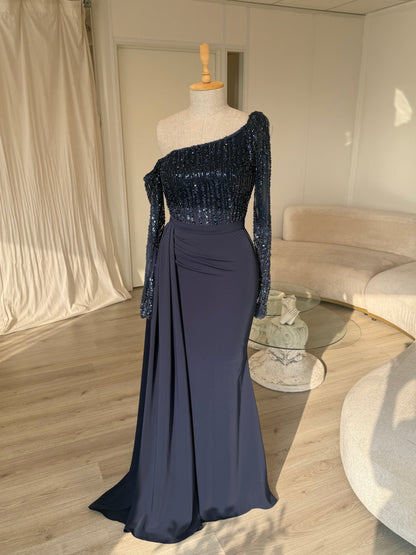 The Rüya dress navy blue