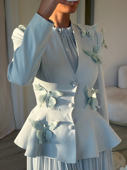 The Marie-Stella suit mint
