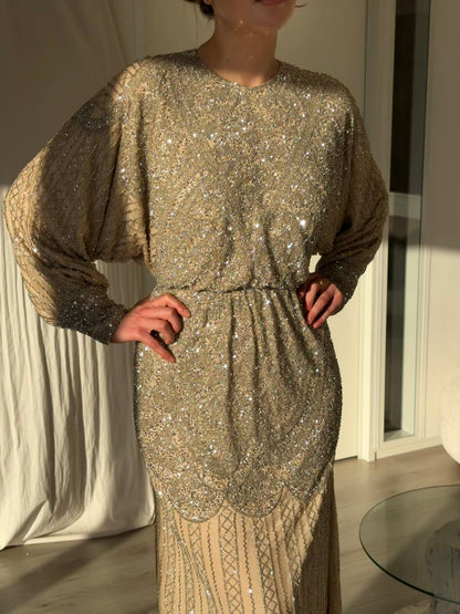 The Ceylan dress beige