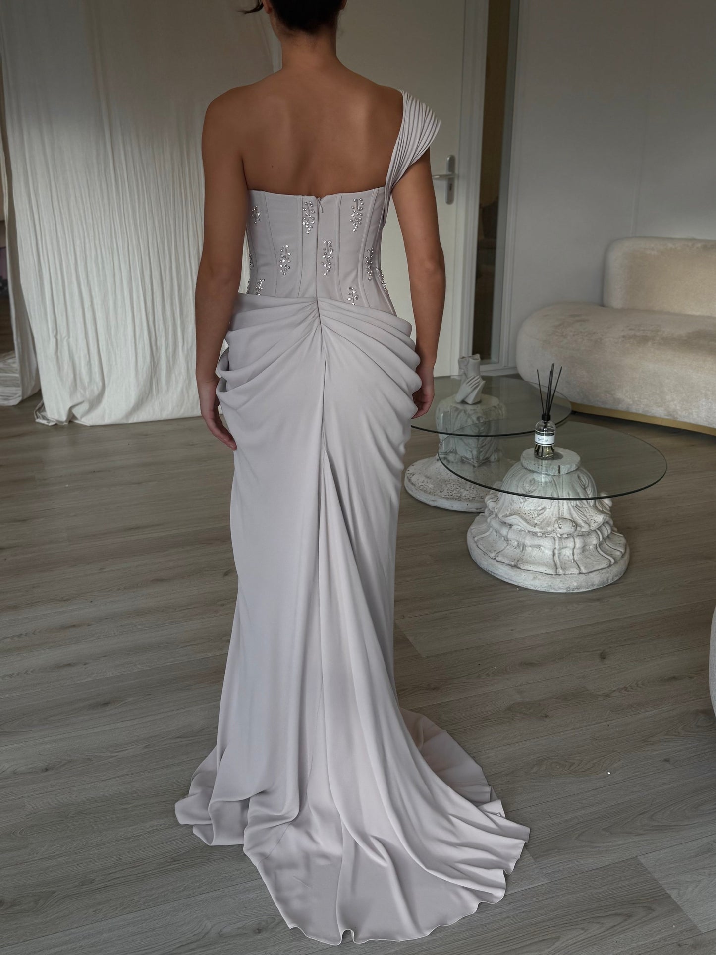 The Adore dress beige