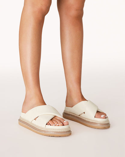 ARABEL WIDE FIT - BONE-NATURAL