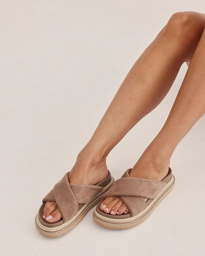 ARABEL - FAWN SUEDE