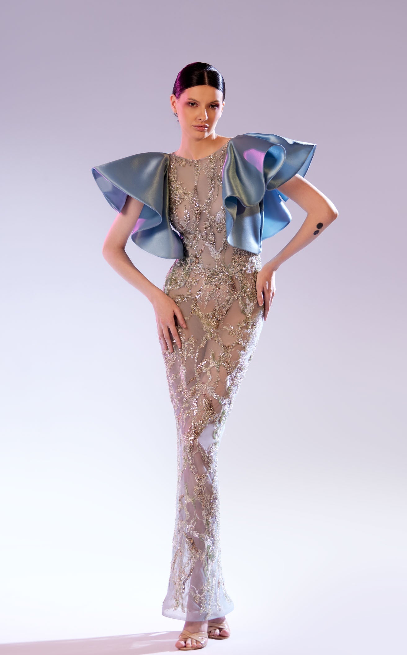 Abdo Aoude Tempera4 Dress
