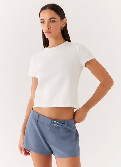 Amiera Shorts - Coastal Blue