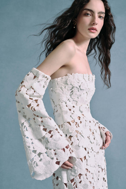 KAYLINA GOWN - OFF WHITE