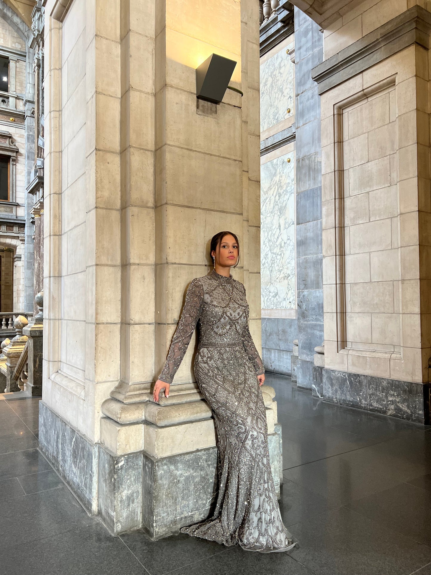 The Sevé dress grey