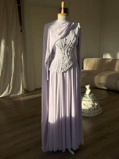 The Camellia dress lilac
