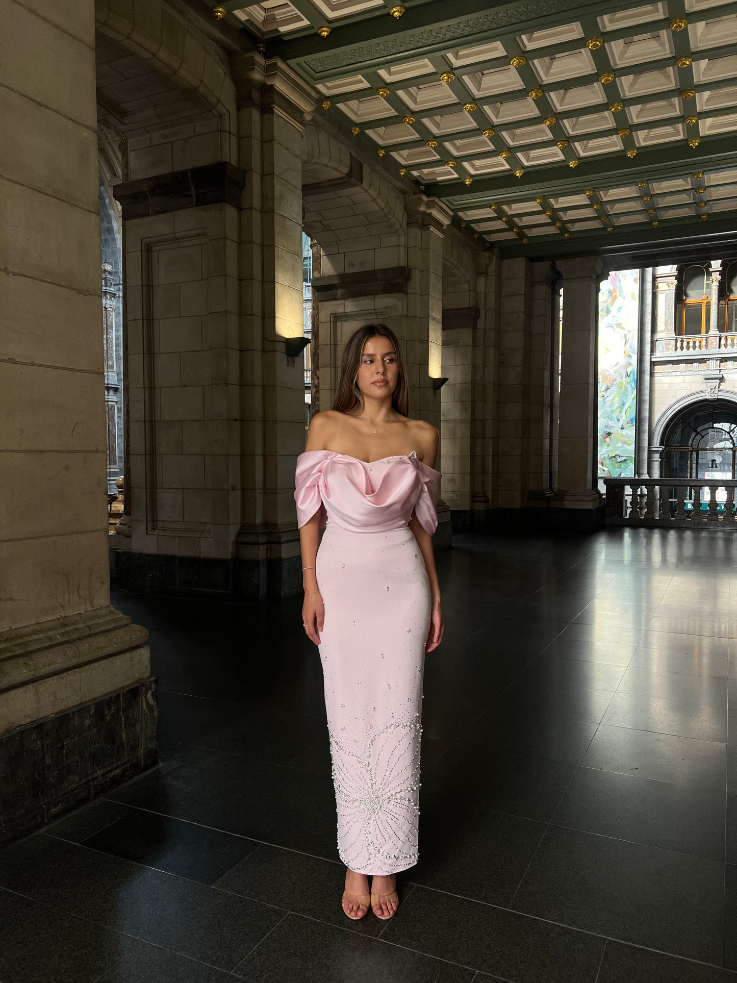 The Bloom dress pink