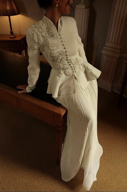 The Aurelia Suit ivory
