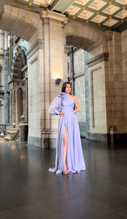 The Hira dress lilac