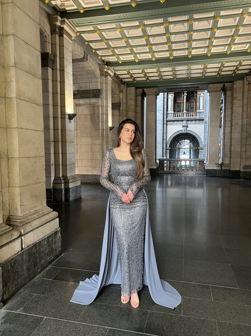 The Armila dress grey