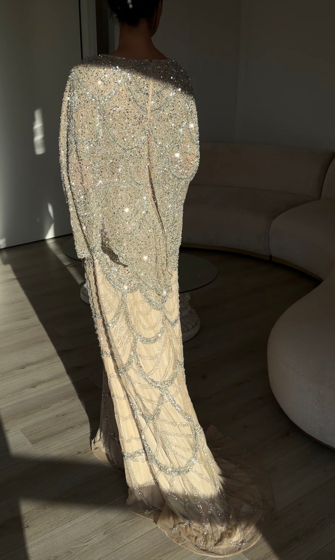 The Lusen dress beige